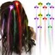 thumbnail image 1 of Extensión de cabello de fibra óptica con iluminación LED, 12 unidades, 14 cm, 1 of 7