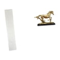 thumbnail image 1 of Pantalla de lámpara de pie,Lámpara de estudio minimalista con pantalla,Cubierta de luz Iluminación creativa para el dormitorio,Figura de caballo,Escultura de figura de caballo en miniatura, 1 of 8