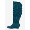 thumbnail image 3 of Comfortview Tamara Wide Calf Boot Tall Knee High Low Heel Women's Shoes (Wide Widths Available), 3 of 6