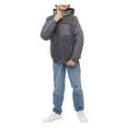 thumbnail image 4 of Rokka&Rolla Boys’ High Pile Fleece Bomber Jacket, 4 of 13
