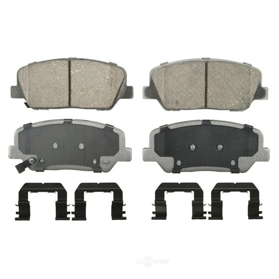 Disc Brake Pad Set Fits select: 2011-2015 KIA OPTIMA, 2010-2014 HYUNDAI GENESIS COUPE 2.0T