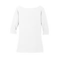 thumbnail image 6 of Yellow Rooster Women 3/4-Sleeve T-Shirts Female T-Shirt Bright White XS, 6 of 6
