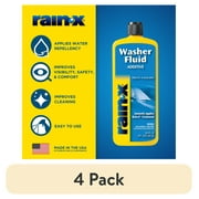 (4 pack) Rain-X Washer Fluid Additive 16.9 oz. Bottle