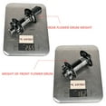 thumbnail image 4 of Youkk Levier de Dégagement Rapide de l'Arbre de Roue Fournitures de Cyclisme Réduction de Friction Installation Pratique Moyeu de Roulement en Alliage d'Aluminium Rouge/148*12MMXDXM390, 4 of 7