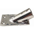 thumbnail image 4 of ABCISI Heavy Duty Boat Hand Rail Fitting, 30 Degree 1 inch Rectangular Base-Marine 316 Stainless Steel Deck Hardware, 4 of 12
