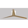 thumbnail image 3 of Eliza-H 3-blade ceiling mount paddle fan in Gloss White finish with gray ash ABS blades., 3 of 7
