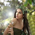 thumbnail image 4 of 6Pcs 3 Styles Flower Arm Wraps Fairy Arm Covers Colorful Polyester Linen Floral Vine Rattan Straw Wrapping Ribbon Wreath Garland Accessories for Christmas Costume Cosplay Party DIY Decor, 4 of 8