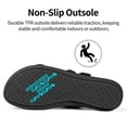 thumbnail image 5 of Decould sylf Women Slide Sandals Comfort Soft Adjustable Strap Flats shoes Anti-Slip Slippers Sandals, 5 of 7