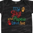 thumbnail image 4 of Inktastic Gigi and Papaw Love Me Grandchild Boys or Girls Baby Bodysuit, 4 of 5