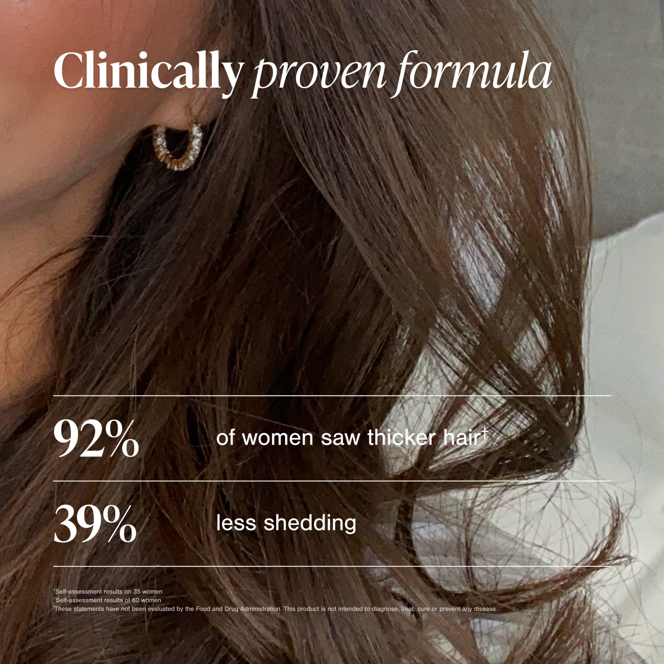 Viviscal Hair Growth Supplements for Women, Thicker Fuller Hair Support for Thinning Hair and Hair Loss, with Biotin and Marine Collagen, Drug-Free, 60 Tablets, 1-Month Supply