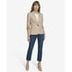 thumbnail image 2 of Chaqueta de negocios para mujer, estilo Blazer Tommy Hilfiger, color tabaco/marfil, 2 of 3