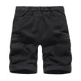 thumbnail image 3 of Lilgiuy Men's Casual Solid Zipper Button Multiple Pockets Cropped Cargo Shorts Clearance Sales 2022 Fall Winter, 3 of 3