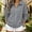Gray, variant on PRINxy Women's Soft Waffle Knit Long Sleeve Notch Lapel Full Zip Jacket Coat with Large Pockets for Fall Winter Casual Green XXL
