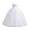 H241 White, variant on SJLDQY Flower Girls Maxi Dress Sleeveless Tulle Princess Dress Bridesmaid Wedding Pageant Party Formal Gowns
