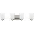 thumbnail image 5 of Kolt 4-Light Brushed Nickel Vanity Light|Grey, 5 of 5