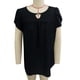 thumbnail image 2 of Camiseta de manga corta con cuello en V y mangas cortas para mujer, camiseta de verano para mujer, acabado de lujo, 2 of 3