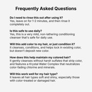 Keracolor Cleansing Conditioner, Color Safe Prevents Color Fade & Replaces Your Shampoo, 33.8 fl oz