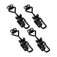 thumbnail image 3 of 4Pcs Toggle Clamps Iron Pull Hasp Hasp Toggle Lock Clamp for Wood Box Case Trunk 100KG, 3 of 8