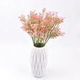 thumbnail image 5 of Nvzi 15 piezas de flores artificiales de aliento de bebé, ramo de flores artificiales de gypsophila de tacto real para arreglos florales de boda, decoración del hogar para fiestas (azul oscuro), 5 of 5