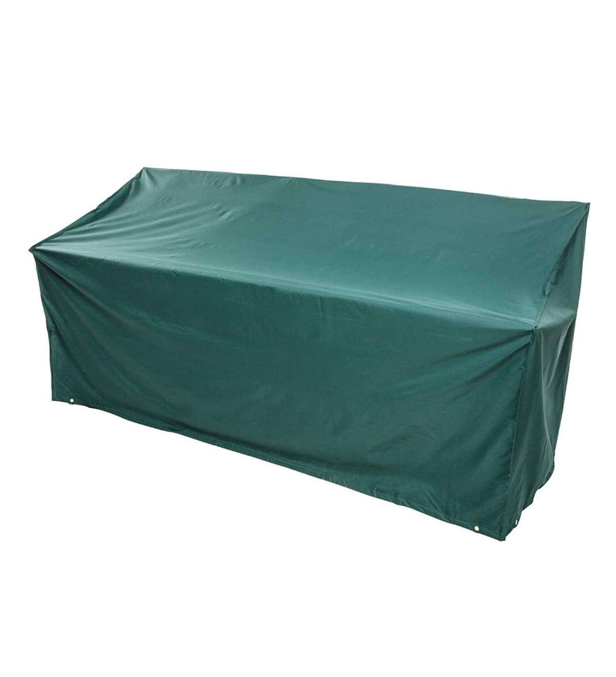 All-Weather Outdoor Furniture Cover for Bench, in Green - Walmart.com