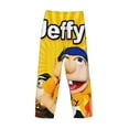 thumbnail image 3 of Lsque Sml Jeffy Print Men's Pajama Pants, Lounge Pant - Comfortable Home Wear,Elastic Waistband, Stylish Design-Small, 3 of 9