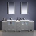 thumbnail image 3 of Fresca FVN62-72-UNS Torino 84" Free Standing Double Vanity Set with Engineered W, 3 of 5