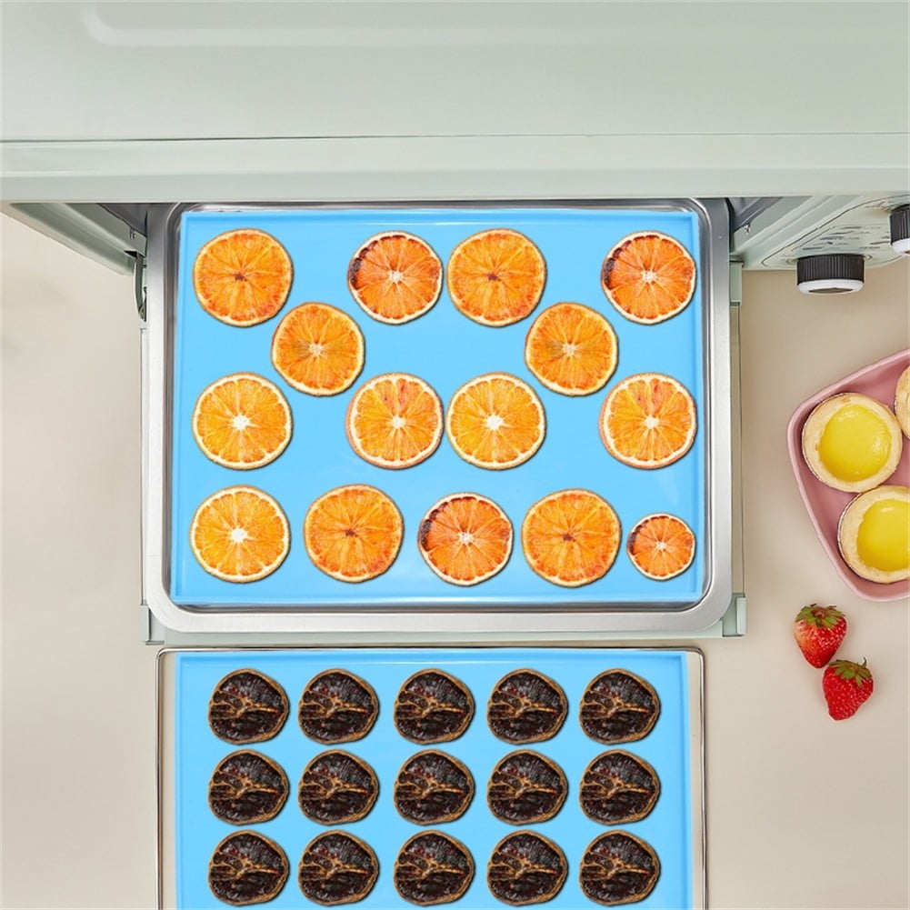 6Pcs Silicone Dehydrator Mats Nonstick Baking Tray Liners Compatible With For Cosori Oven And Food Dehydrators