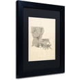 thumbnail image 2 of Trademark Fine Art "Old Sheet Music Map of Louisiana" Canvas Art by Michael Tompsett Black Matte, Black Frame, 2 of 4