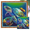 thumbnail image 1 of Hilo Algodón Ecológico JShteea Bordado 11CT 3 Hebras Impresión Kit Serie Punto Cruz 40x40cm, 1 of 9