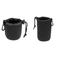 thumbnail image 1 of Estuche Protector Con Cordón para Lente Cámara Neopreno Suave Impermeable (S), 1 of 6