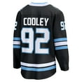 thumbnail image 3 of Men's Fanatics Logan Cooley Black Utah Mammoth Home Breakaway Jersey, 3 of 3