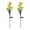 Yellow, variant on YardVibe Solar Garden Lights, Lily Solar Flower Lights, Solar Powered Outdoor Lights, Auto ON/Off Solar Waterproof Lights for Outside Garden Patio Yard Decorations, Gifts for Mother Grandma