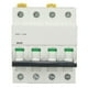 thumbnail image 1 of Disyuntor MCB 4P Montaje en carril DIN de bajo voltaje CA 400 V 32 A para equipos domésticos, 1 of 8