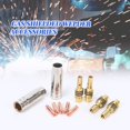 thumbnail image 4 of 11Pcs / Conjunto Boquilla de Soldadura Mig Boquillas Antorcha Soldadora Soporte Punta Consejos Contacto 0.040 Pulgadas Difusor Gas Para Linternas, 4 of 9