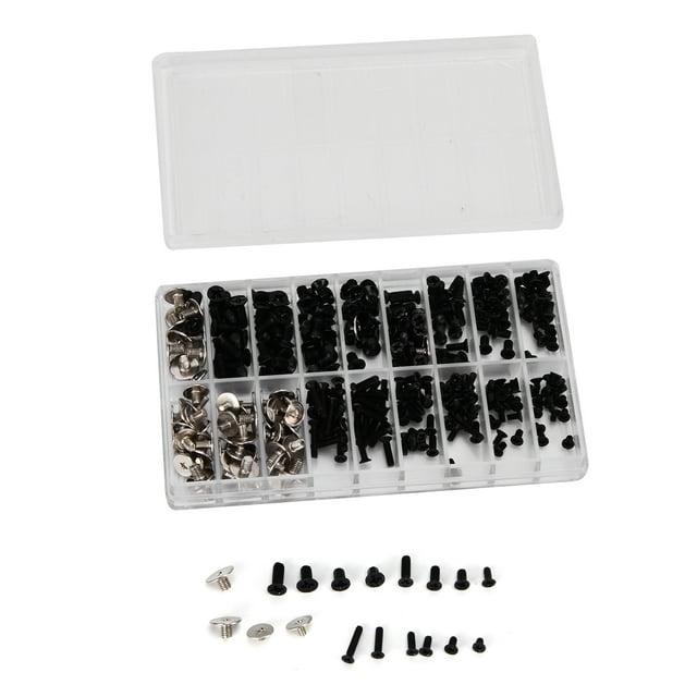 Fixations de Réparation, Kit de Vis d'Ordinateur 360pcs Kit d'Assortiment de Vis en Acier Allié Fortement Recommandé