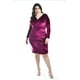 thumbnail image 4 of Vestido Elegante Roman Fashion de terciopelo Tallas Extras 109 Vino 36, 4 of 6
