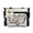 Black, variant on Lace itabag ruffle Shoulder Purse， Pin display bag with Insert Anime badge Display ita crossbody tote bag, pin display with Insert large messenger bag