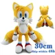 thumbnail image 4 of 30CM Super Sonic Plush Toy The Hedgehog Amy Rose Knuckles Tails Cute Cartoon Soft Stuffed Doll Birthday Gift For Children, 4 of 5
