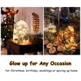 thumbnail image 4 of String LED Lights for Bedroom Fairy Lighs Christmas Indoor Outdoor 6.56 Ft 20 Led for DIY Wedding Party Patio Battery Included 12 Pack Warm White, 4 of 8