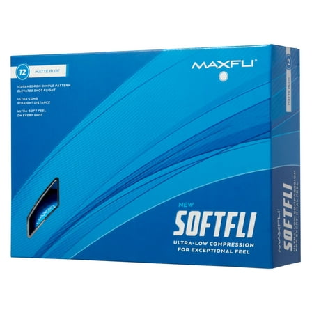 Maxfli 2023 Softfli Matte Blue Golf Balls