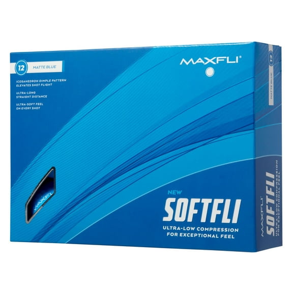 Maxfli 2023 Softfli Matte Blue Golf Balls