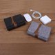 thumbnail image 4 of Estuche de fieltro para guardar cables, bolsa organizadora grande para dispositivos electrónicos, organizador de accesorios tecnológicos, 4 of 5