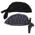 thumbnail image 1 of 2 gorros de chef de cocina unisex para hombre y mujer, gorros de uniforme de chef y camarero, gorros ajustables., 1 of 7