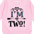 thumbnail image 3 of Inktastic 2nd Birthday 2 Year Old Arrow Toddler Sweatshirt, 3 of 4