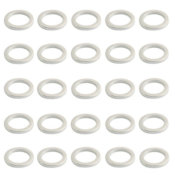 25Pcs Oil Drain Plug- Crush Washer Gasket Replace for CRX- 14mm 9410914000 94109-14000 94109 14000