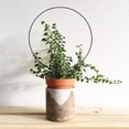 thumbnail image 2 of Love Heart-shaped Round Vine Climbing Rack Flower Plant Trellis Support Frame, 2 of 6