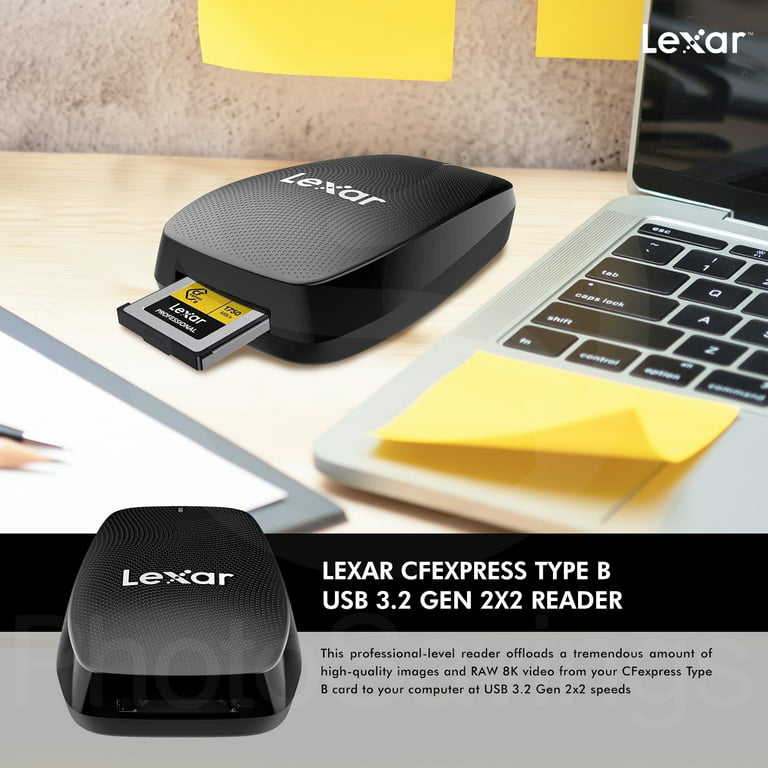 Lexar Lexar Professional CFexpress Type B & SD USB 3.2 Gen2 Reader