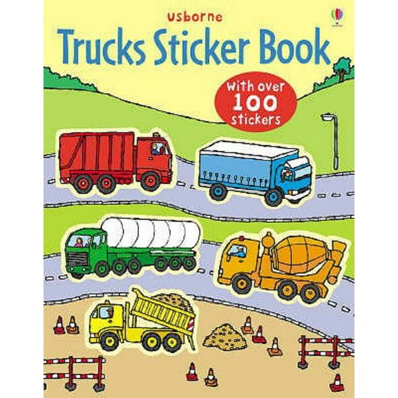 First Sticker Book Trucks