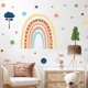 thumbnail image 3 of Un conjunto de pegatinas de pared de arco iris, árboles, flores, decoración de pared f, 3 of 5