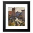 thumbnail image 2 of Samuel Halpert 15x17 Black Modern Framed Museum Art Print Titled - The Flatiron Building (1919), 2 of 5
